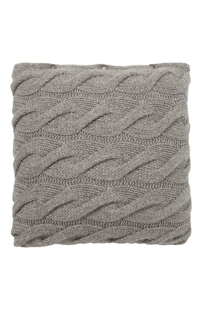 Большая подушка с наволочкой из кашемира BRUNELLO CUCINELLI, арт. ML52320002