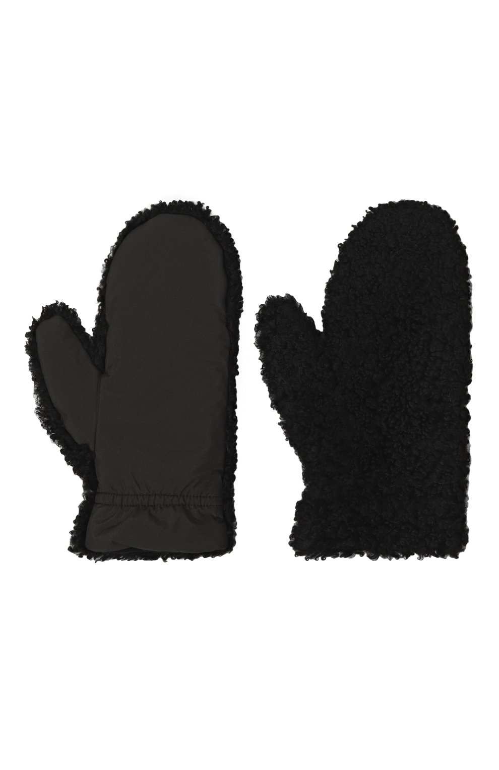 Меховые варежки из овчины YVES SALOMON, арт. 24WAA603XXD0XW, фото 3
