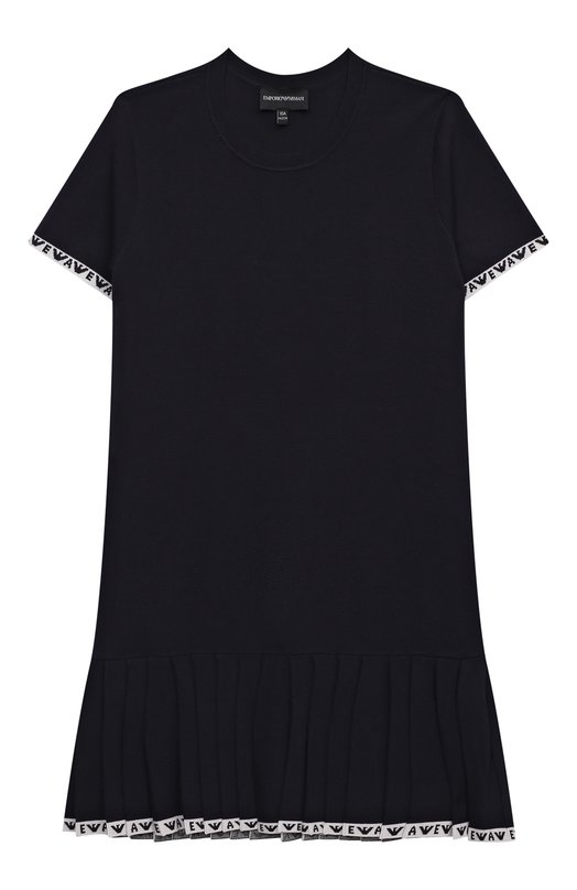 Платье из вискозы Emporio Armani