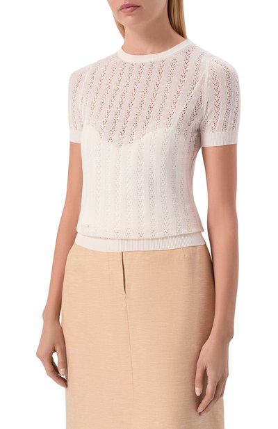 Пуловер из шелка и хлопка MVST, арт. M26.CSW.K431/G0NG, фото 3