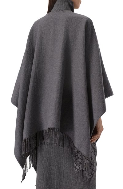 Пончо из шерсти и шелка VALENTINO, арт. 5W2EG019/KKP, фото 4