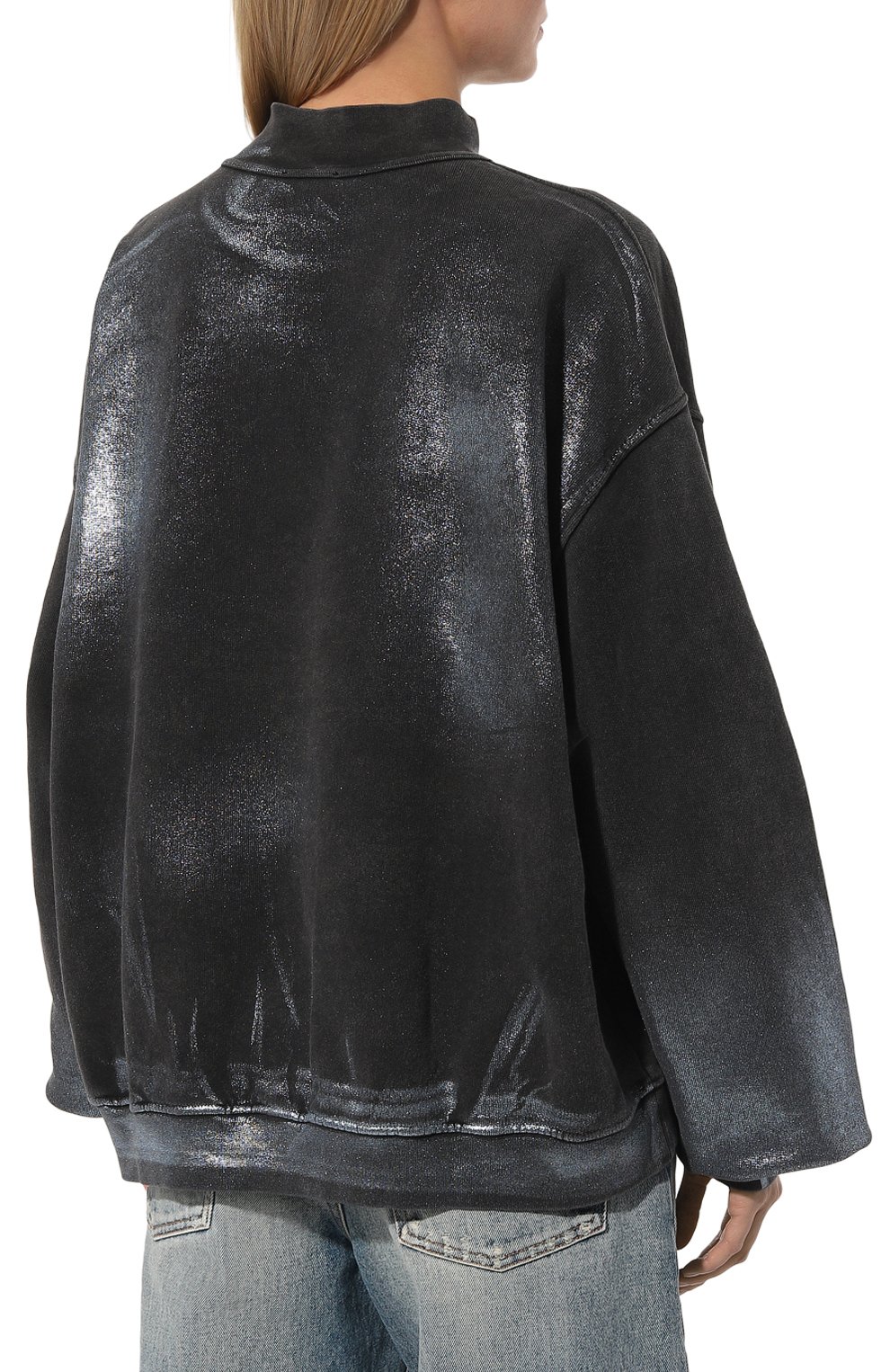 Хлопковый свитшот DIESEL, арт. A12170/0DPAQ, фото 4