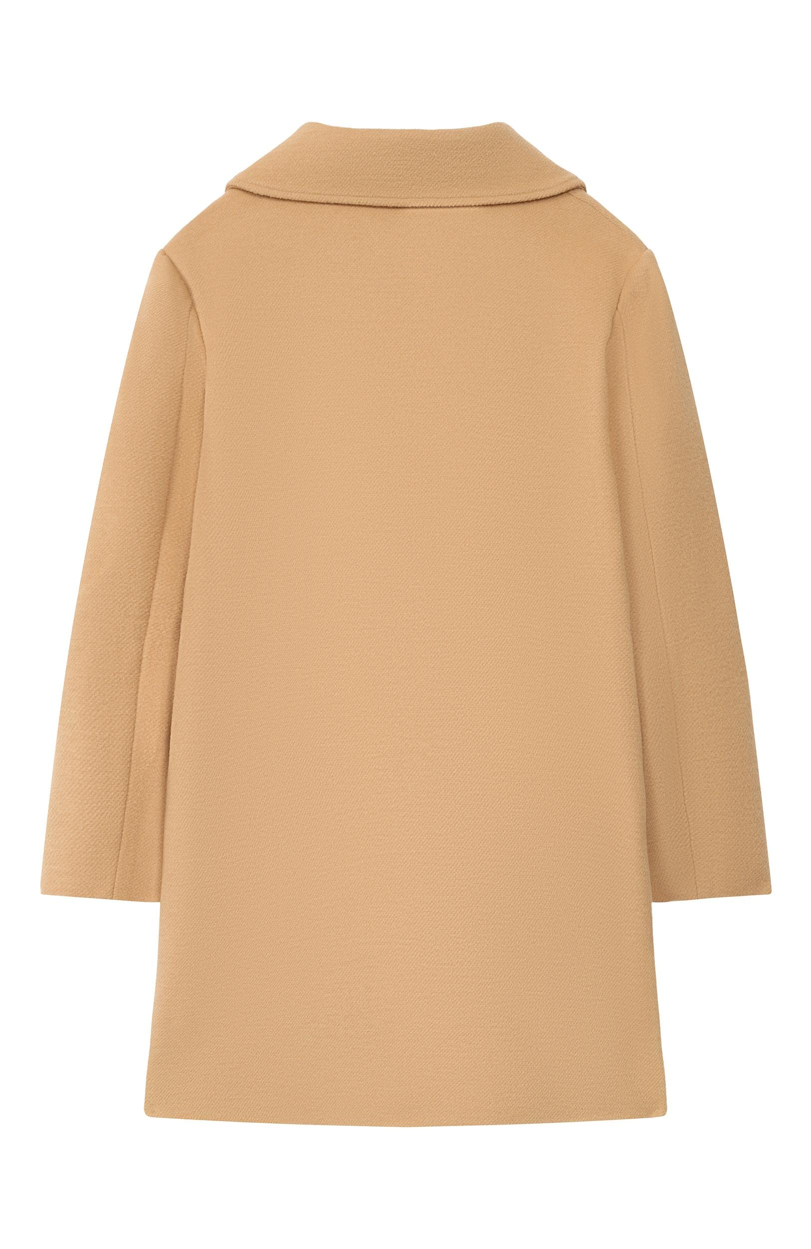 Пальто ELIE SAAB JUNIOR бежевого цвета по цене 79500 руб., арт. EFCT003/TS1059, фото 2 Пальто ELIE SAAB JUNIOR, арт. EFCT003/TS1059, фото 2