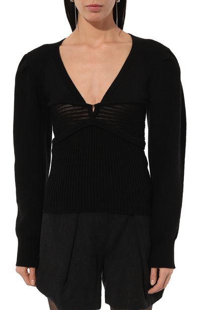 Хлопковый пуловер IRO, арт. WP12DELVINA, фото 3