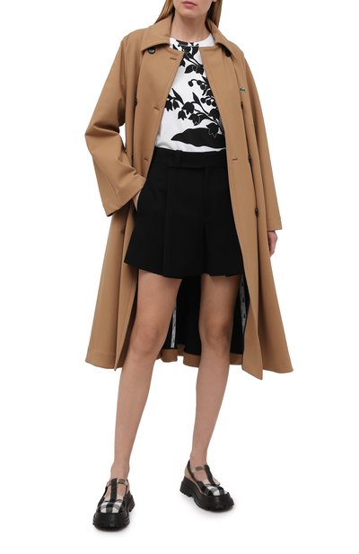 Хлопковая футболка REDVALENTINO белого цвета по цене 18500 руб., арт. VR3MG08U/5PQ, фото 2 Хлопковая футболка REDVALENTINO, арт. VR3MG08U/5PQ, фото 2