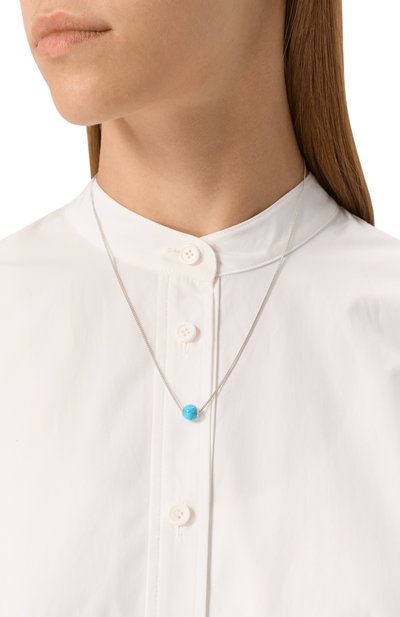 Подвеска NUMBERING бирюзового цвета по цене 19250 руб., арт. 7821, фото 2 Подвеска NUMBERING, арт. 7821, фото 2