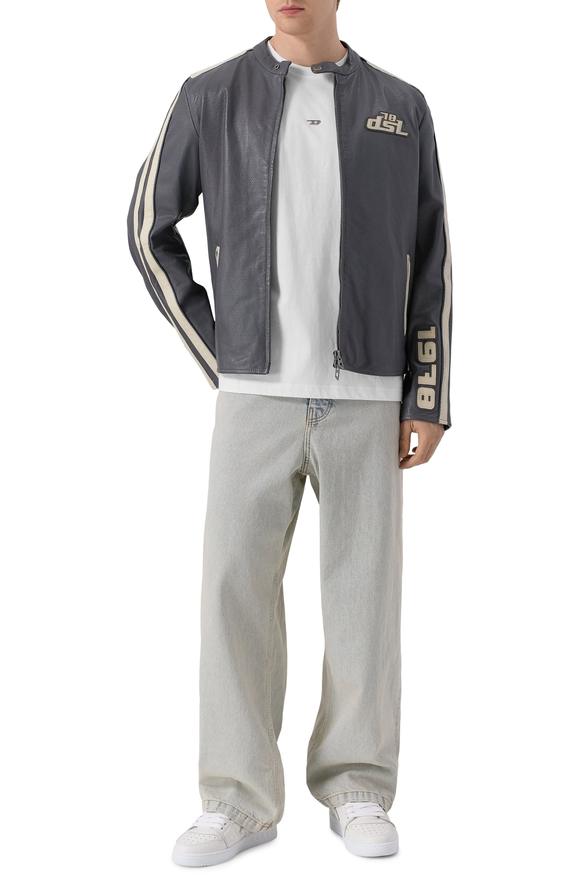 Кожаная куртка DIESEL, арт. A16681/0AKBA, фото 2