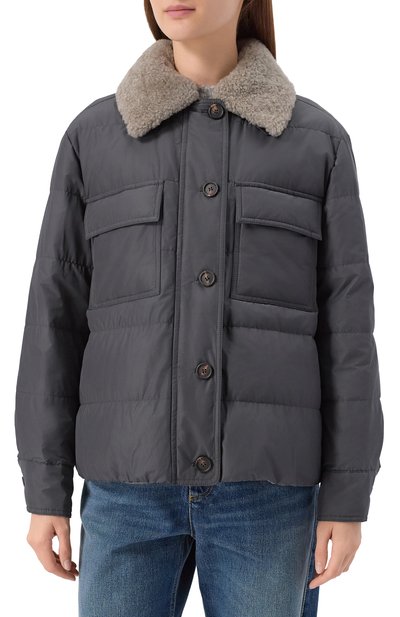 Пуховая куртка BRUNELLO CUCINELLI, арт. MG5017688, фото 3