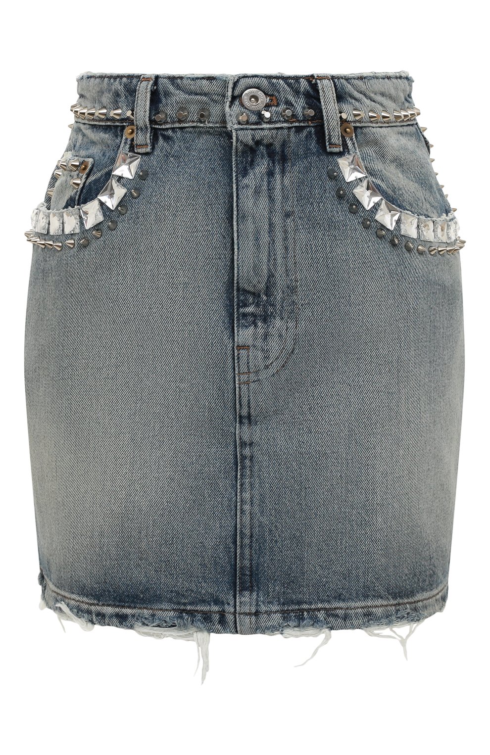 Джинсовая юбка MIU MIU, арт. GWD266-1ZV6-F0013, фото 1