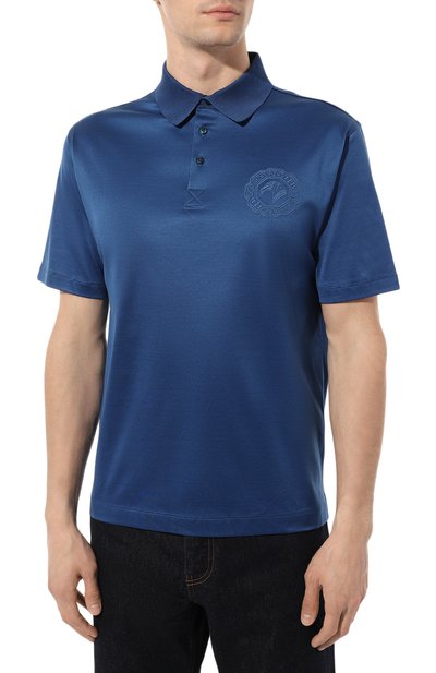 Хлопковое поло STEFANO RICCI, арт. K111025P13/T23260, фото 3