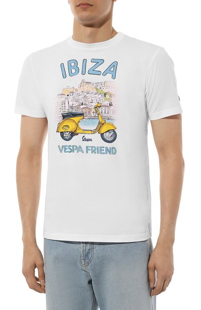 Хлопковая футболка MC2 SAINT BARTH, арт. STBM TSHIRT MAN/TSHM001/02203B, фото 3