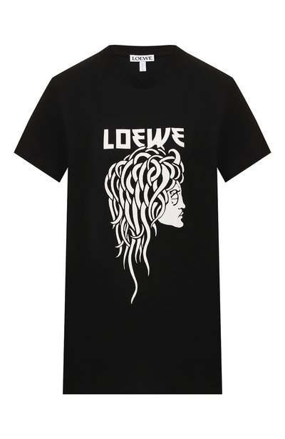 Женская хлопковая футболка LOEWE, арт. S6299933PC