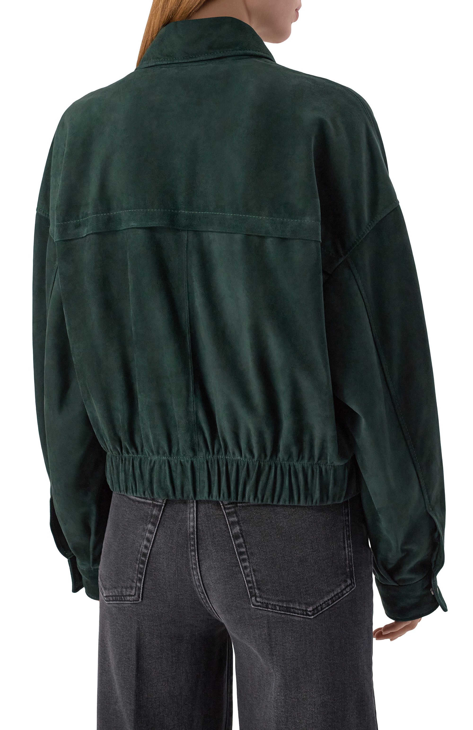 Замшевый бомбер MASLOV, арт. MZK07, фото 4