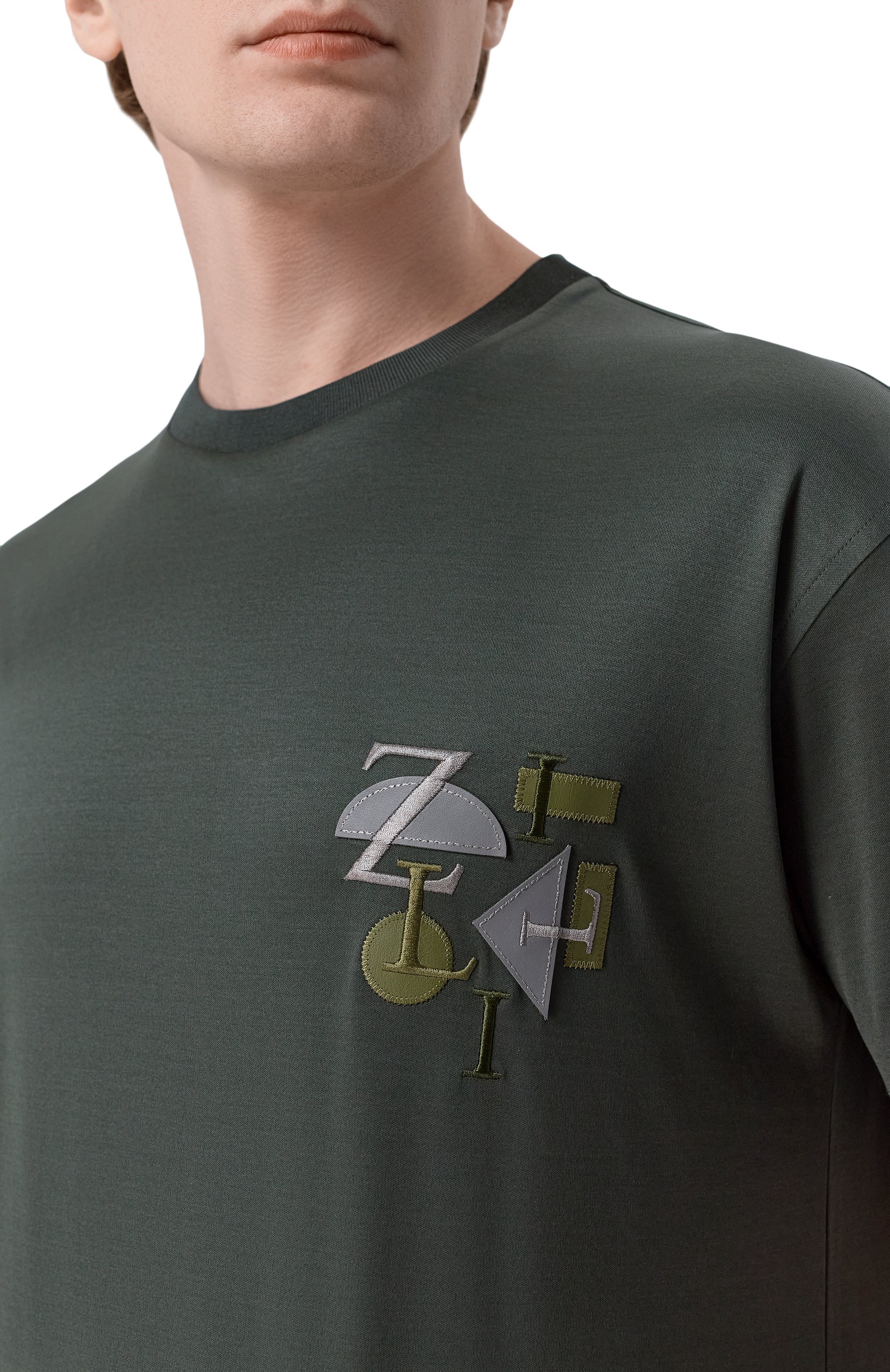 Хлопковая футболка ZILLI, арт. TSR03PM1171VZBR00, фото 5