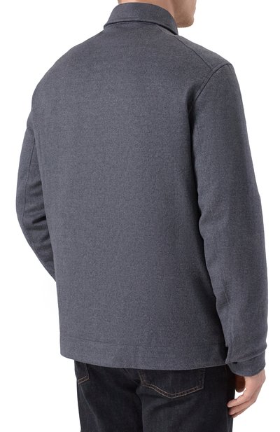 Куртка-рубашка из шерсти и вискозы DUNO, арт. AMLET/PRAT0, фото 4