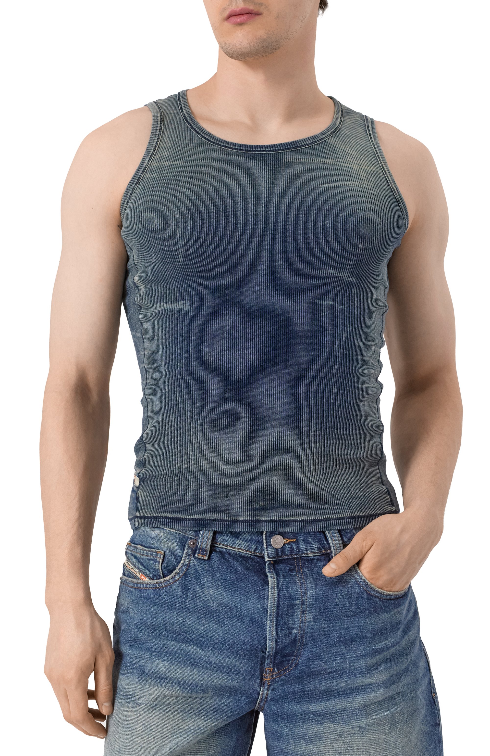 Хлопковая майка DIESEL, арт. A19152/0HJBE, фото 3