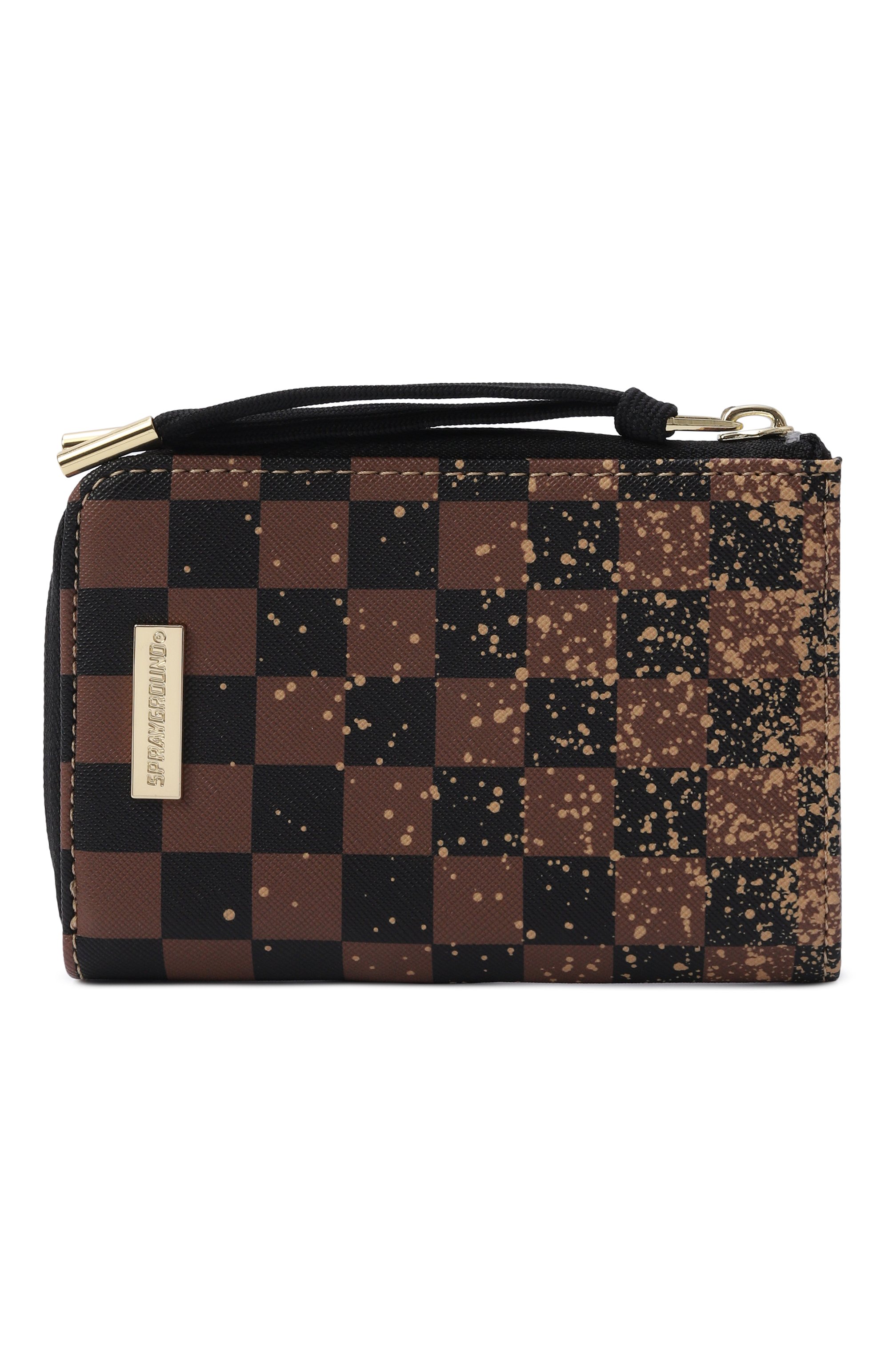 Кошелек henny spritz SPRAYGROUND коричневого цвета по цене 8800 руб., арт. 910W8942NSZ/HENNY SPRITZ WALLET, фото 1 Кошелек henny spritz SPRAYGROUND, арт. 910W8942NSZ/HENNY SPRITZ WALLET, фото 1