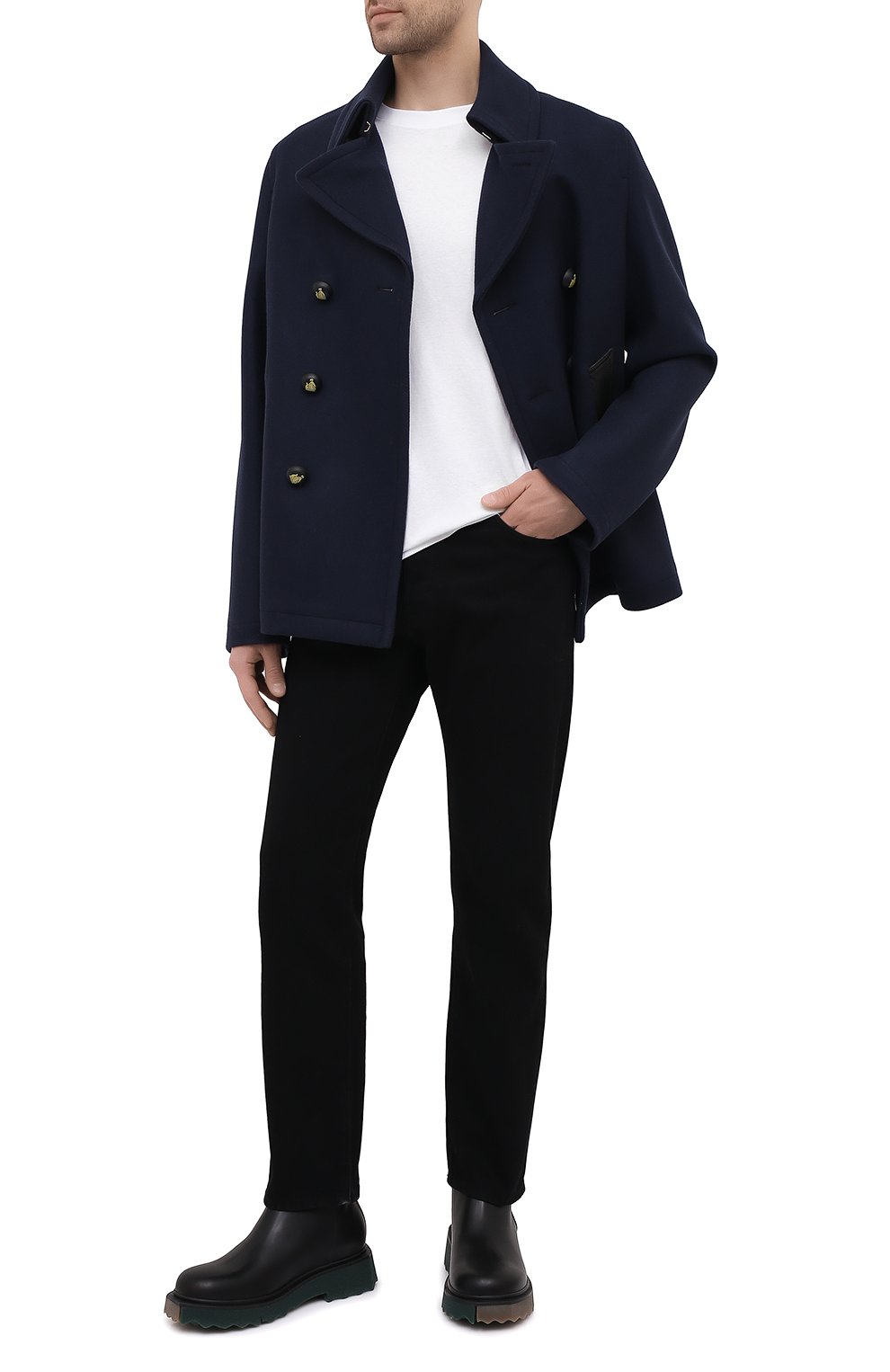 Хлопковая футболка VALENTINO, арт. VV0MG09T7DN, фото 2