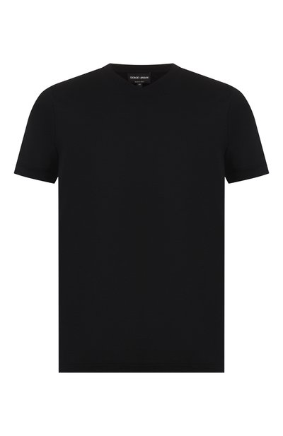 Мужская шерстяная футболка GIORGIO ARMANI, арт. 3GSM56/SJAQZ