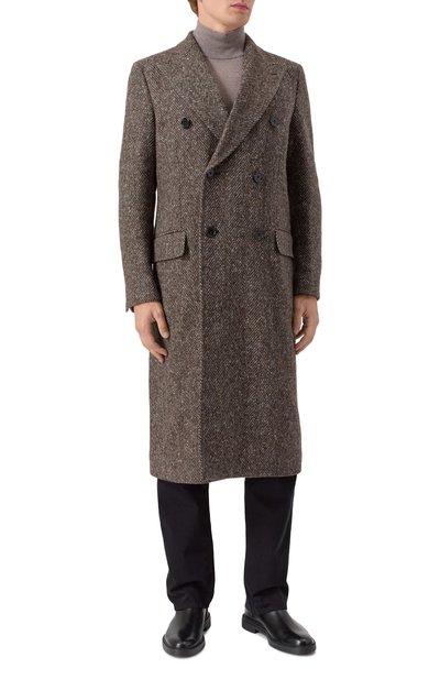 Шерстяное пальто DOLCE & GABBANA, арт. G038ZT/FC2FD, фото 3