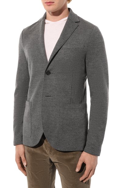 Шерстяной пиджак HARRIS WHARF LONDON, арт. C7G27MYM, фото 3