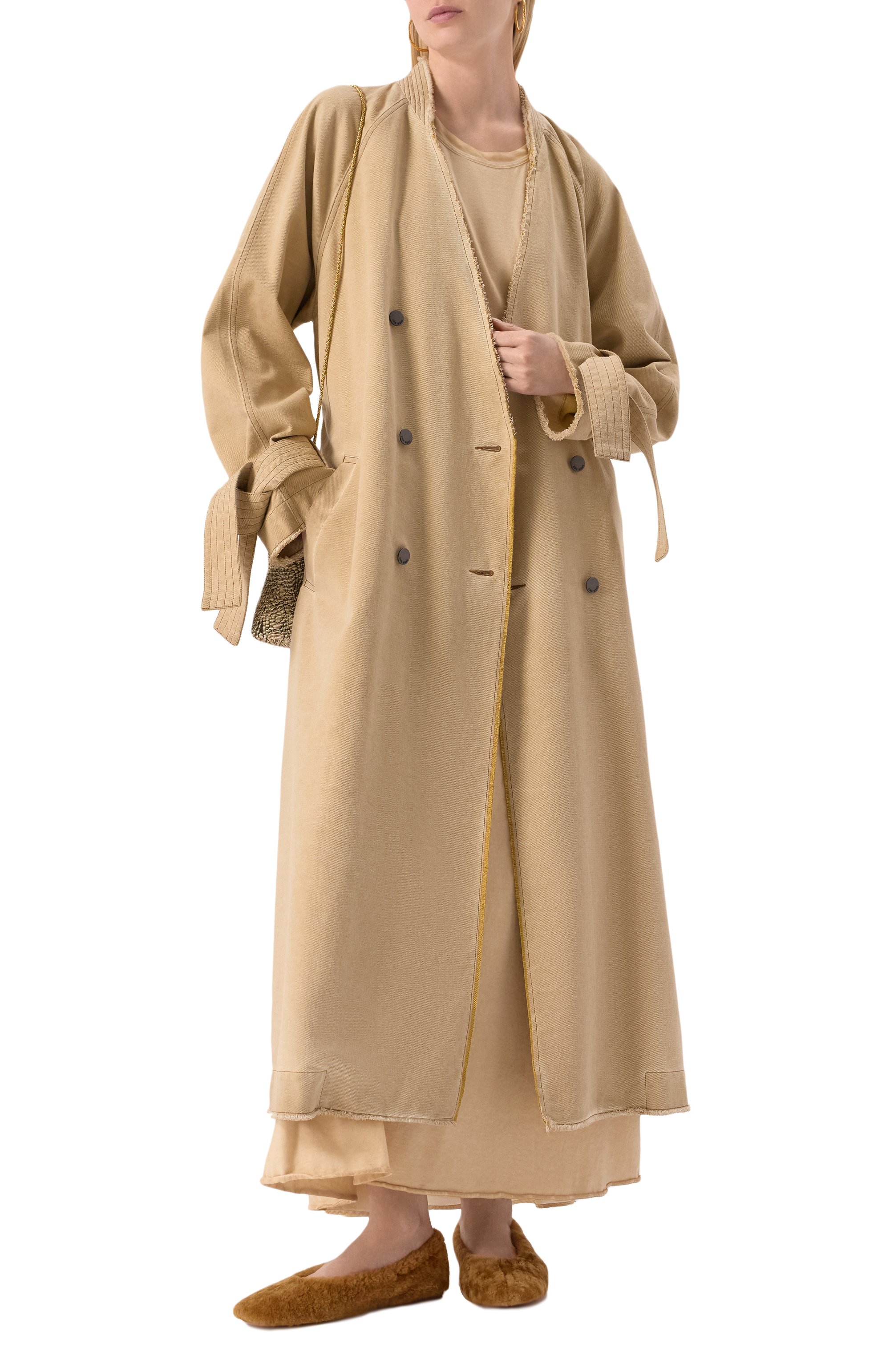 Хлопковое пальто UMA WANG, арт. UP8032, фото 2