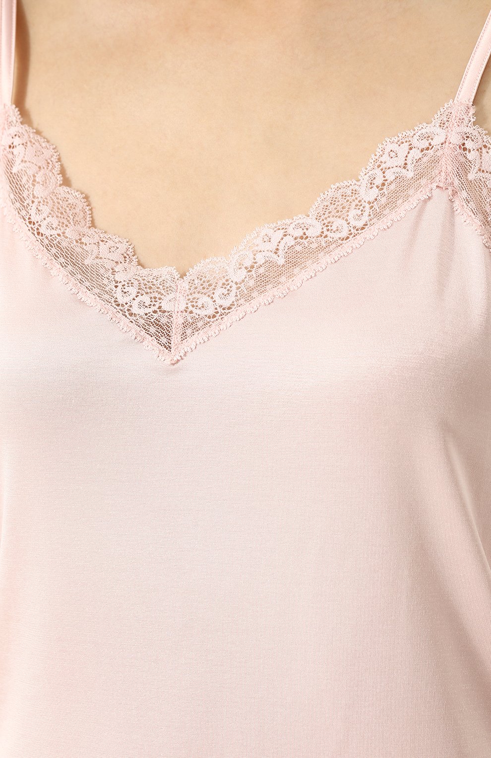 Топ на тонких бретельках с кружевной отделкой MEY, арт. 45224, фото 5
