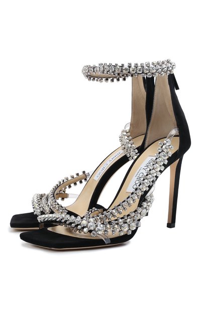 Кожаные босоножки josefine 100 JIMMY CHOO, арт. J0SEFINE 100/SIW, фото 1