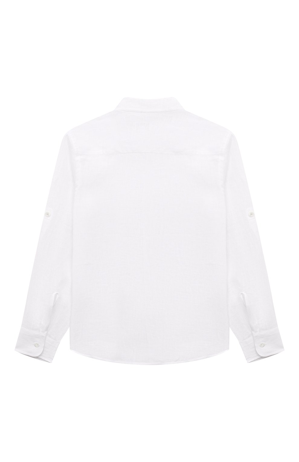 Льняная рубашка BRUNELLO CUCINELLI белого цвета по цене 28850 руб., арт. BB608C330B, фото 2 Льняная рубашка BRUNELLO CUCINELLI, арт. BB608C330B, фото 2