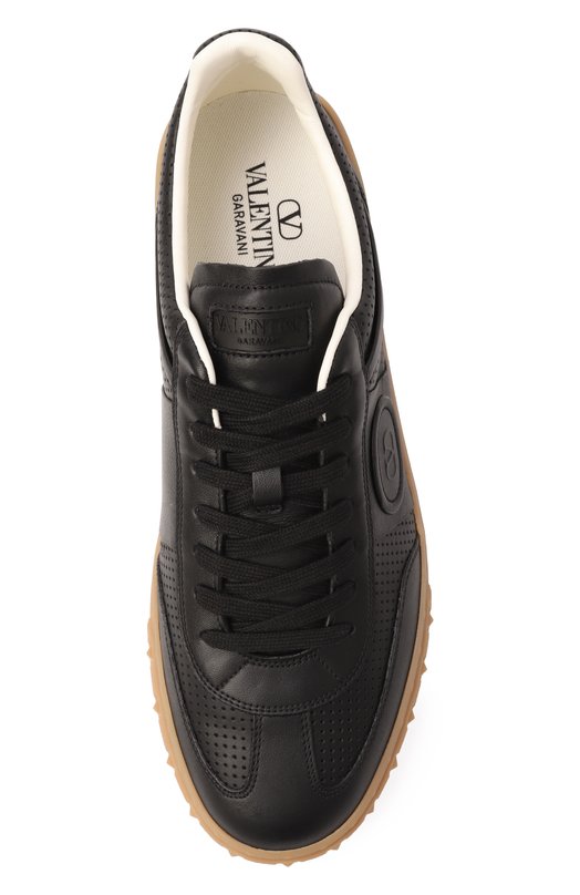 Кожаные кеды Upvillage Valentino 7Y2S0H77/TFT Чёрный  7Y2S0H77/TFT Фото 6