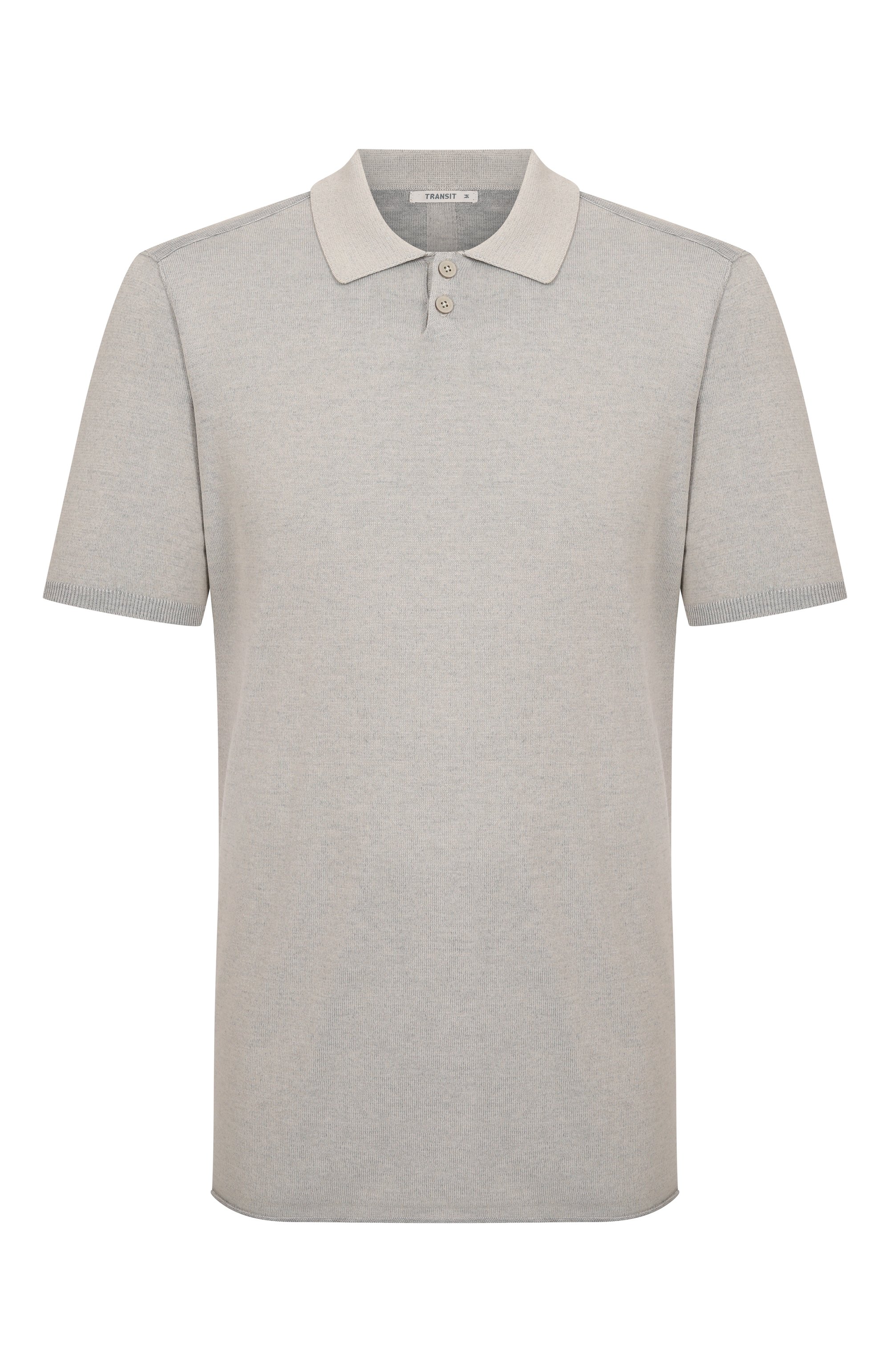 Поло из вискозы и хлопка TRANSIT, арт. CFUTRZ10451, фото 1
