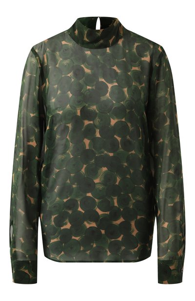 Женская шелковая блузка DRIES VAN NOTEN, арт. 242-010703-9174
