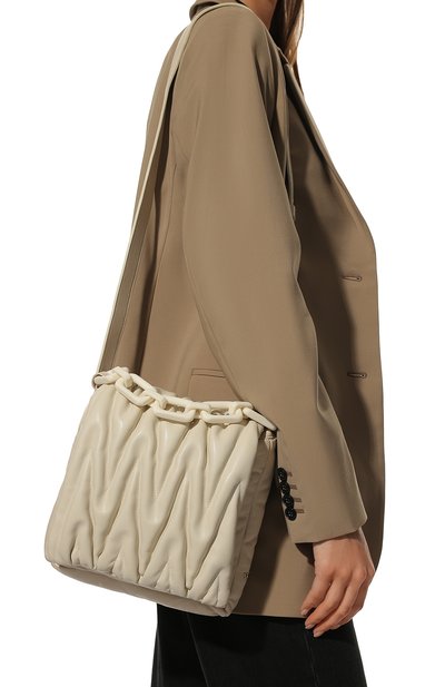 Сумка sanira VIC MATIE молочного цвета по цене 45950 руб., арт. 1B0194T_999BC5BM22, фото 2 Сумка sanira VIC MATIE, арт. 1B0194T_999BC5BM22, фото 2