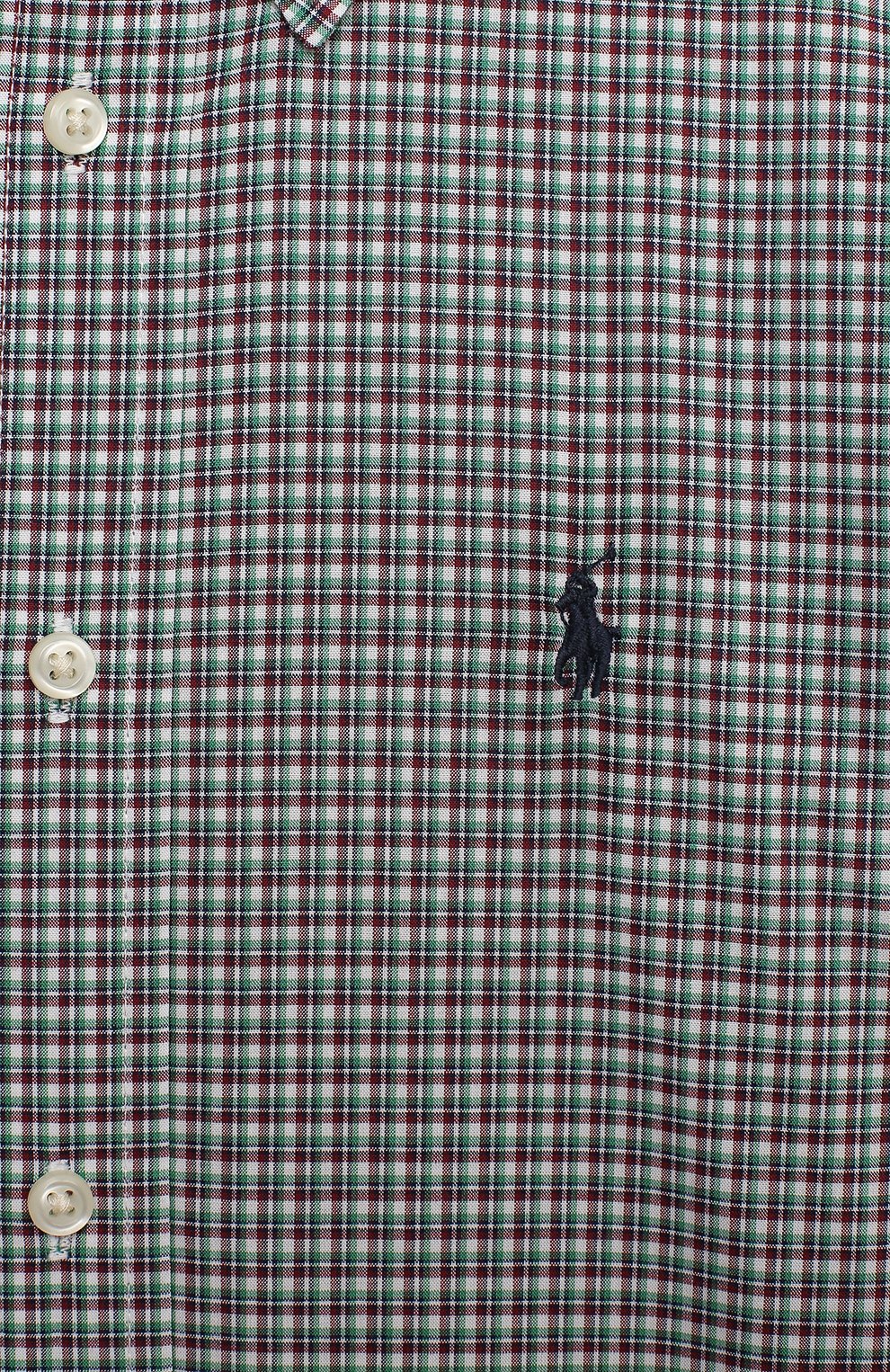 Хлопковая рубашка RALPH LAUREN, арт. 321798996, фото 3