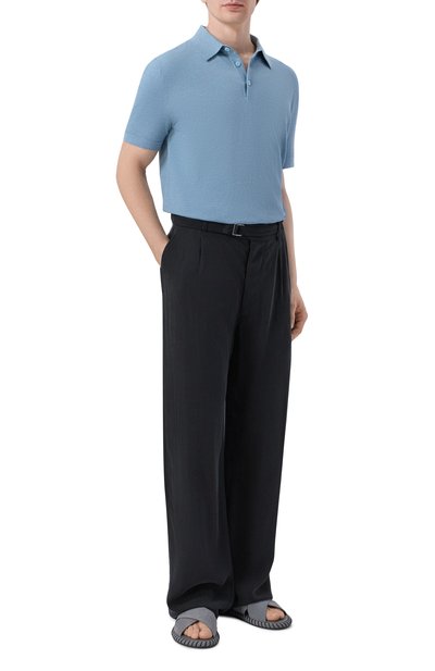 Замшевые шлепанцы GIORGIO ARMANI, арт. GM003256/AF24776, фото 2