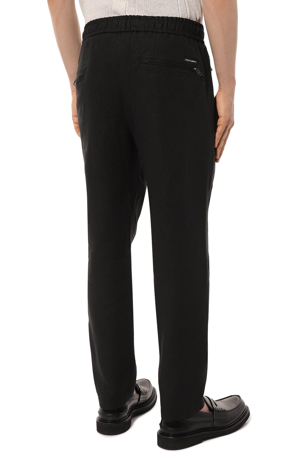 Хлопковые брюки DOLCE & GABBANA, арт. GYACET/FUEAJ, фото 4