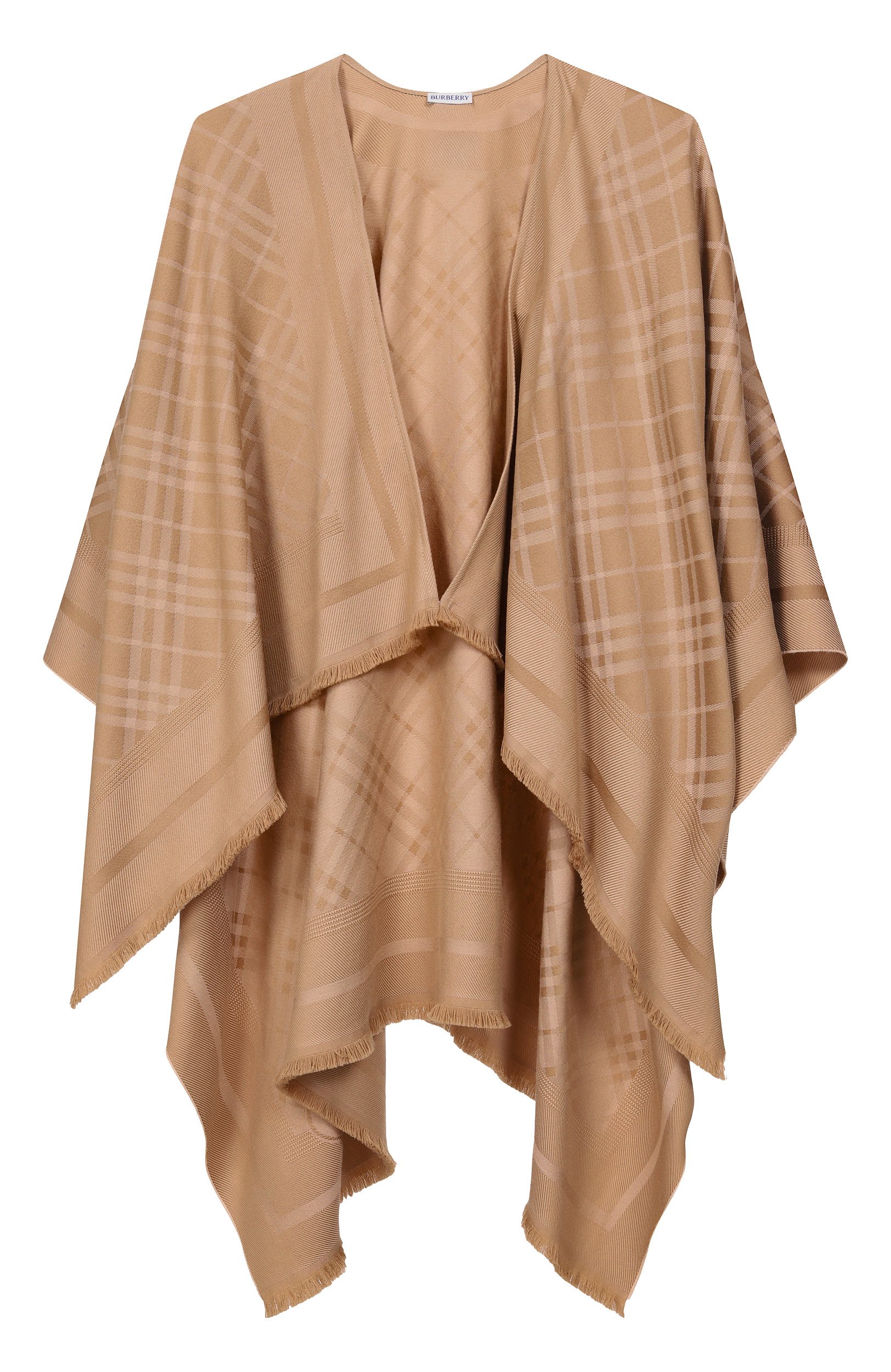 Пончо из шерсти и кашемира BURBERRY, арт. 8126969, фото 1