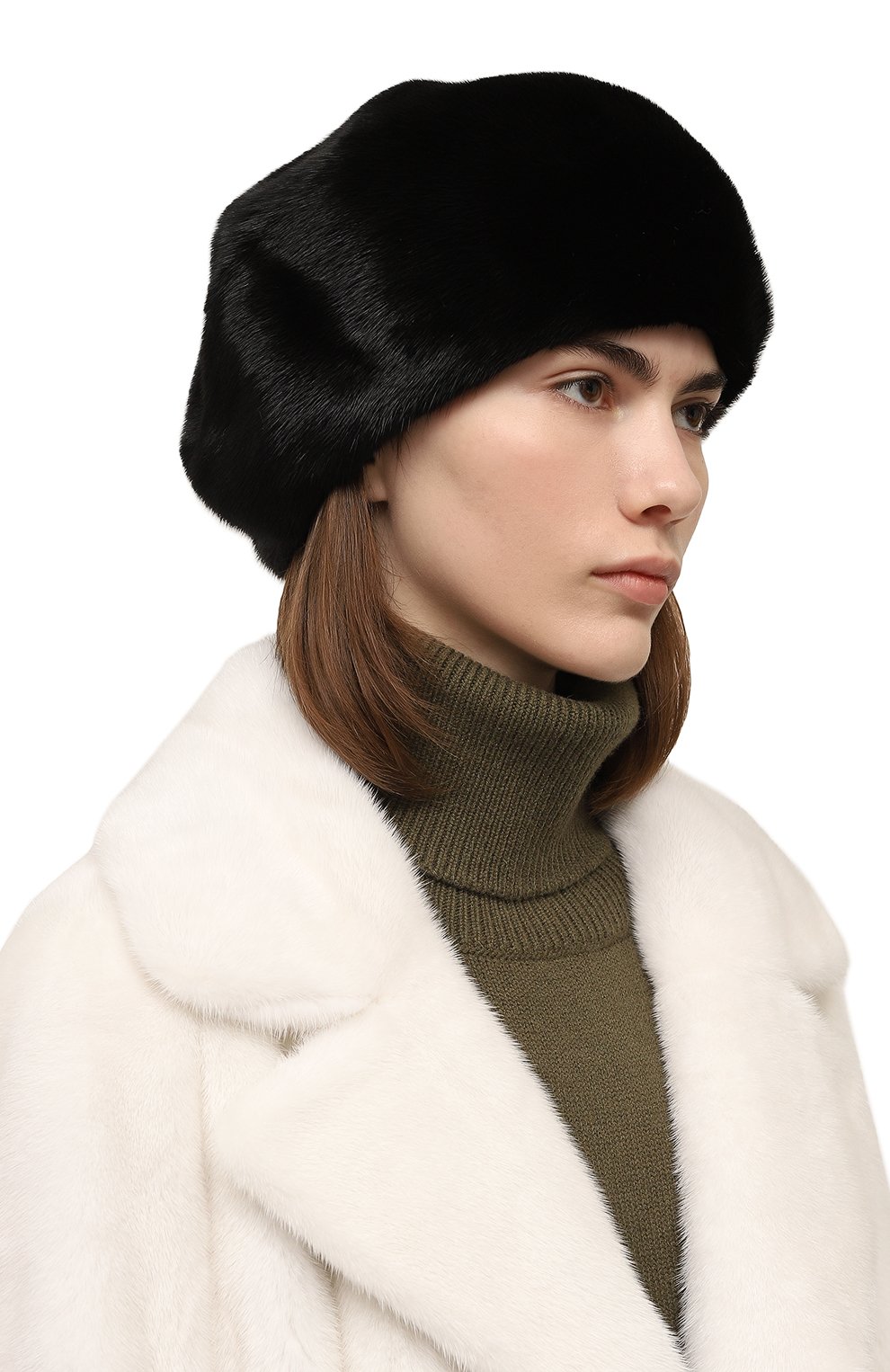 Берет из меха норки VICTORIA KUSENKOVA, арт. 012800002023, фото 2
