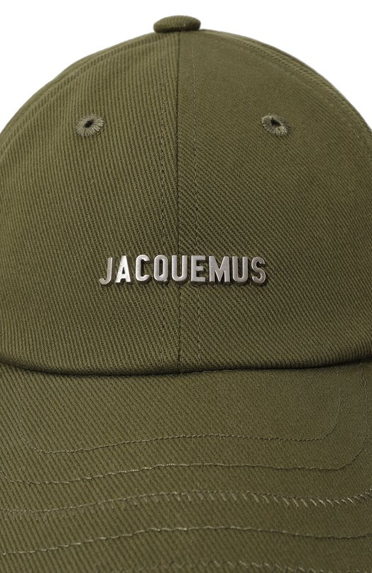 фото Хлопковая бейсболка jacquemus