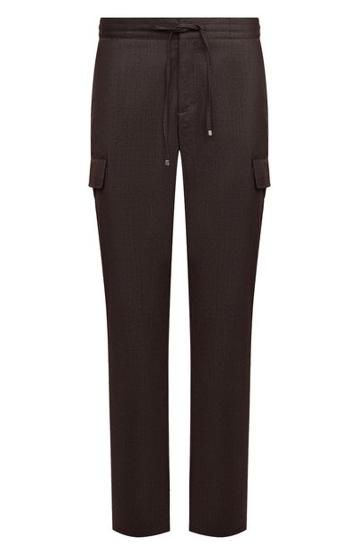 Мужские шерстяные брюки-карго ZILLI, арт. CP601AM0215VZS000