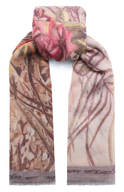 Женская шаль брабантские кружева из кашемира и шерсти GOURJI, арт. 91123755/6285117