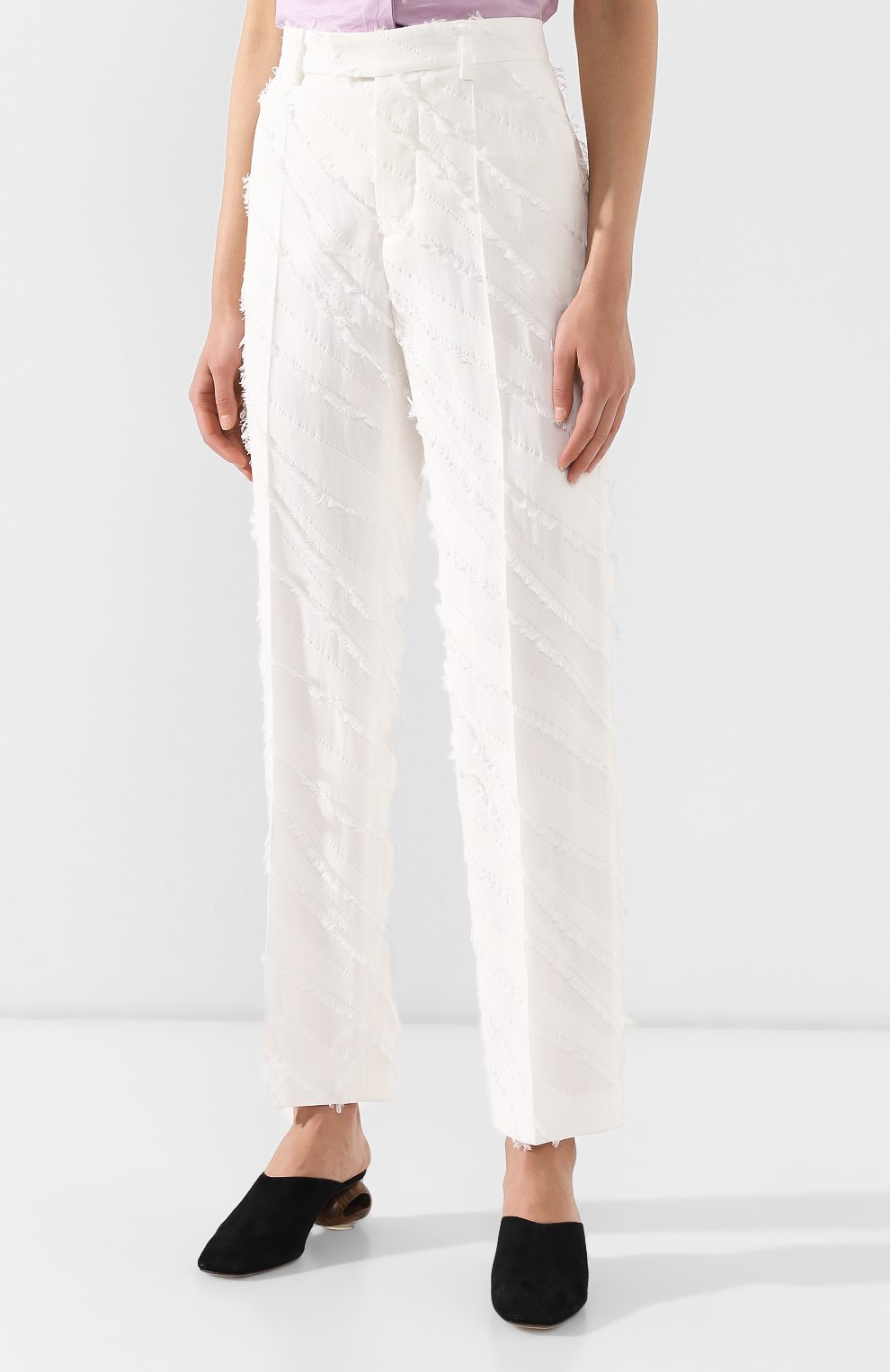 Брюки из смеси вискозы и хлопка ZADIG AND VOLTAIRE, арт. SHCA0101F, фото 3