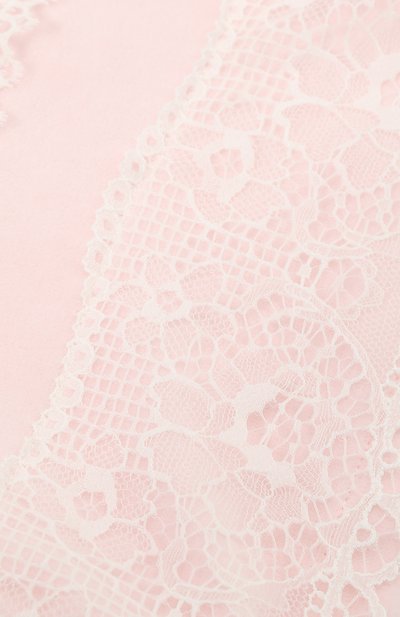 Хлопковый халат с кружевной отделкой LA PERLA, арт. 54750/2A-6A, фото 3
