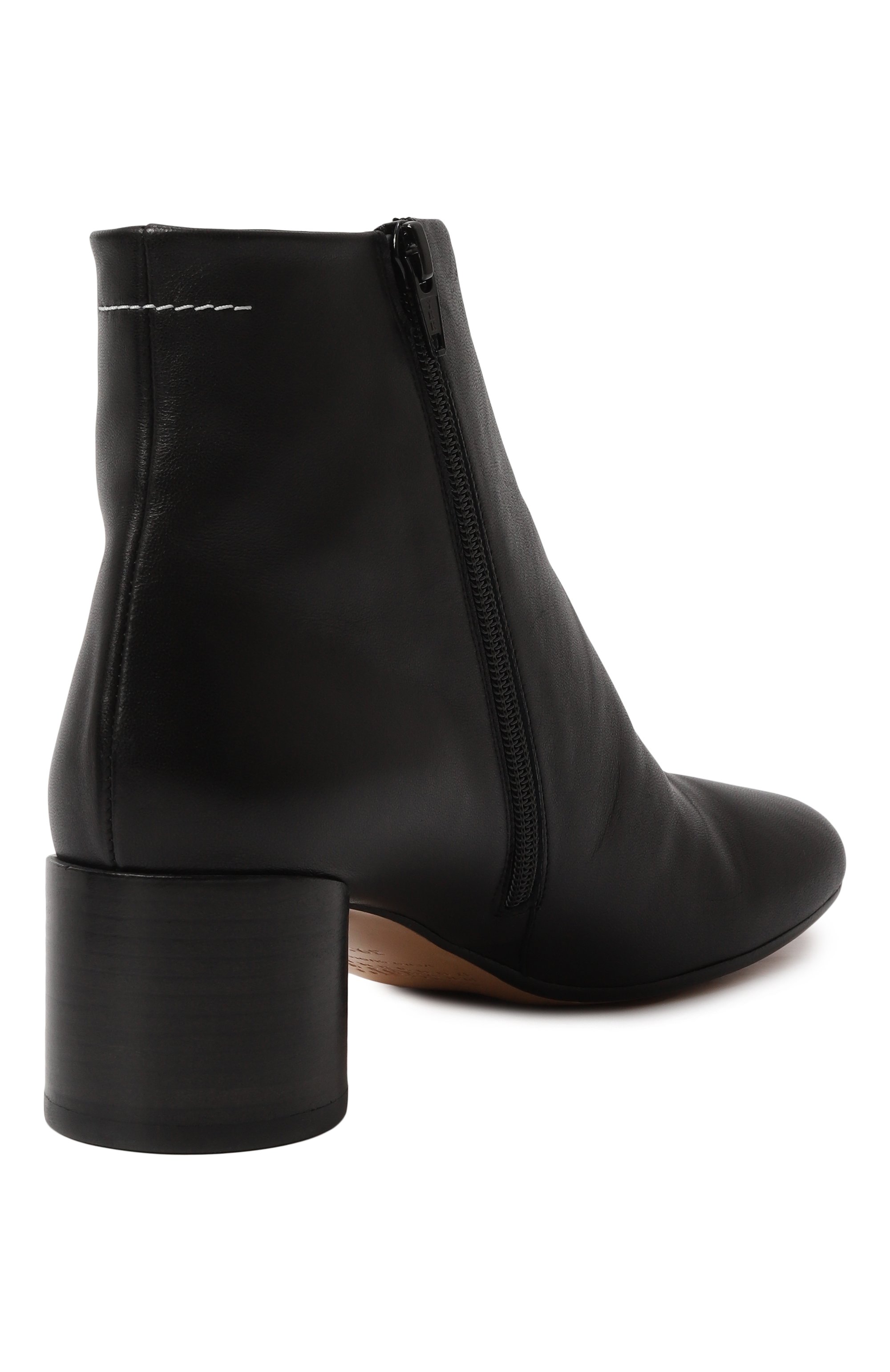 Кожаные ботильоны anatomic MM6, арт. S59WU0234/P3628, фото 5