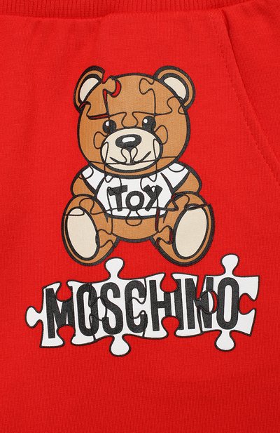 Хлопковые джоггеры MOSCHINO, арт. HUP040/LDA14/10A-14A, фото 3