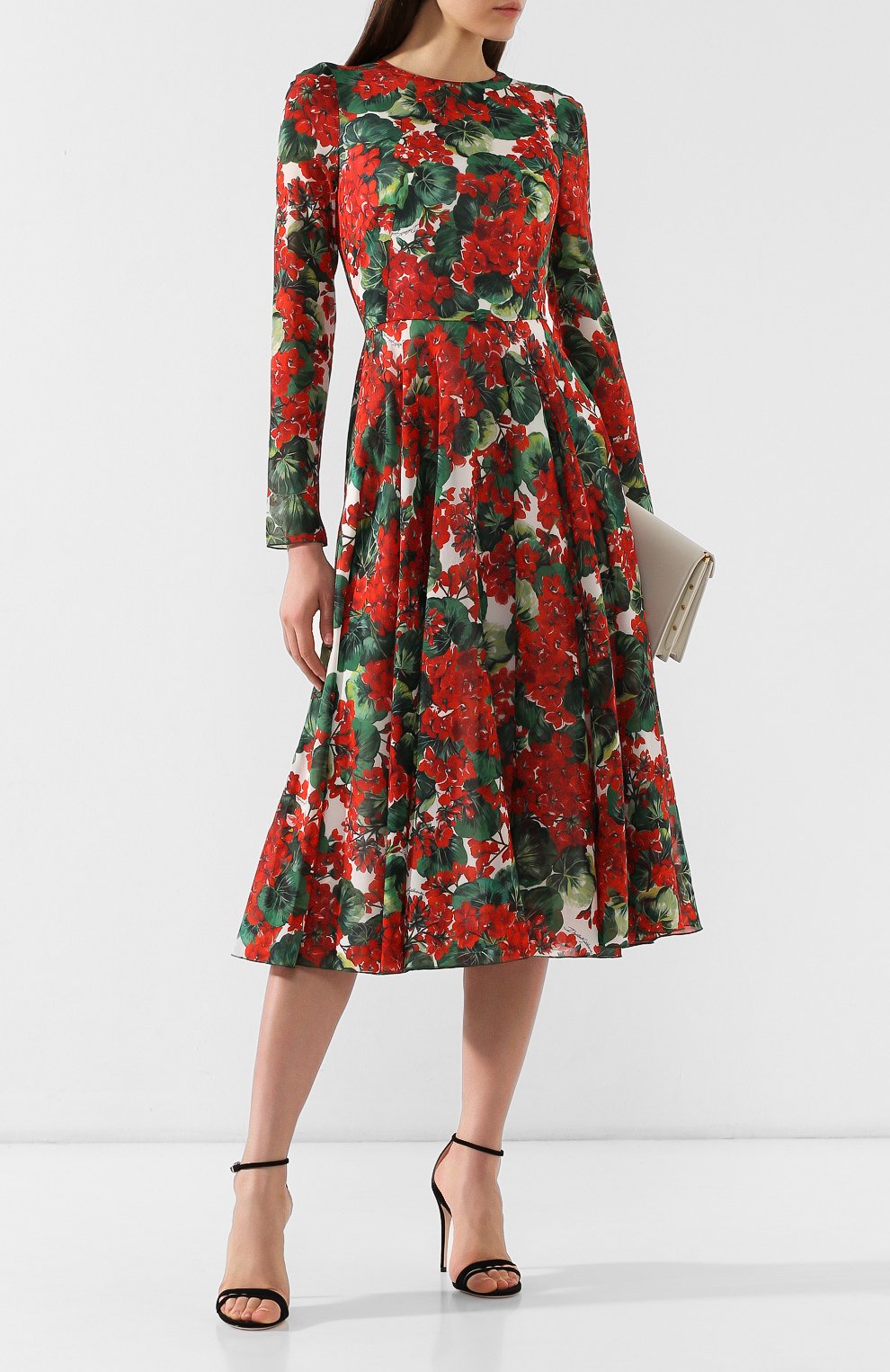 Шелковое платье DOLCE & GABBANA, арт. F6D4YT/FSAYB, фото 2