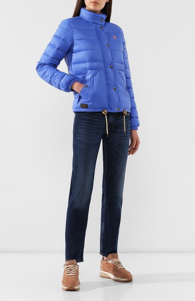Пуховая куртка POLO RALPH LAUREN синего цвета по цене 39450 руб., арт. 211750267, фото 2 Пуховая куртка POLO RALPH LAUREN, арт. 211750267, фото 2