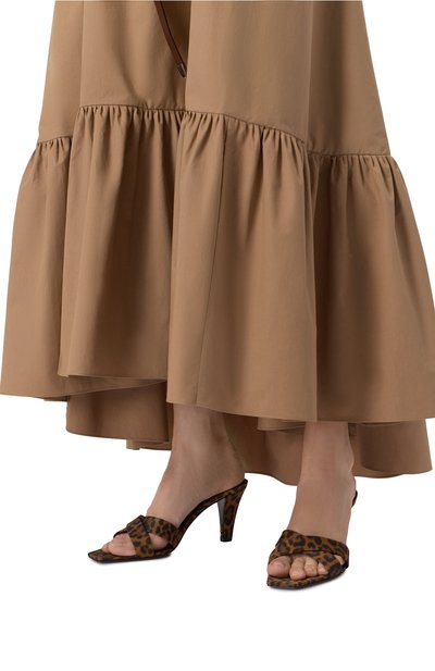 Текстильные мюли jill 75 SAINT LAURENT, арт. 825270/AAESW, фото 3