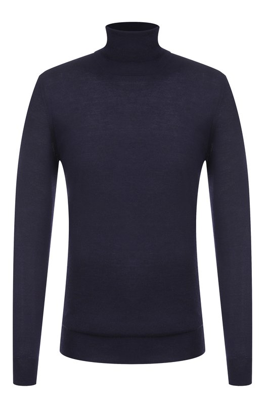 Водолазка из кашемира и шелка Brunello Cucinelli M2300103 Синий M2300103