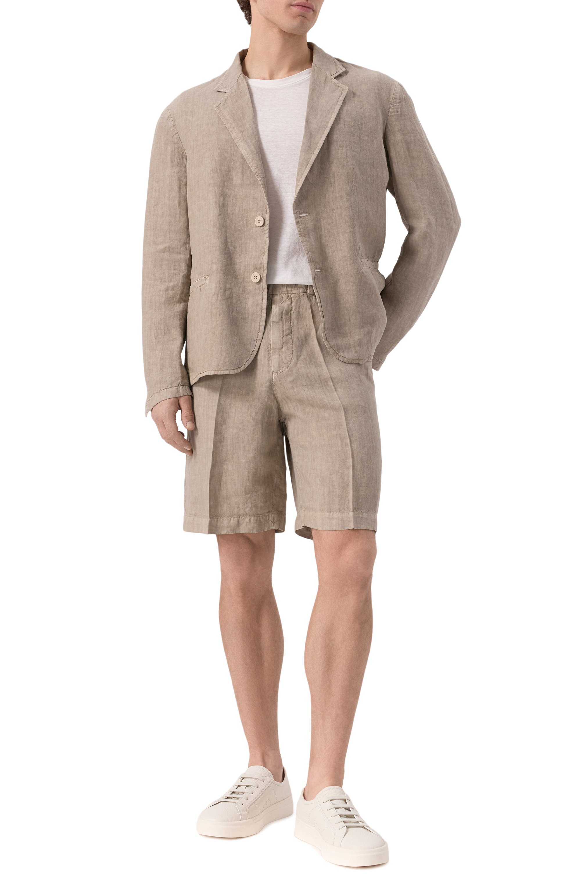 Льняной пиджак INLINUM, арт. JAC0B/TR0PEA, фото 2